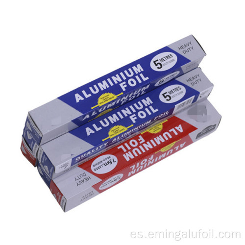 embalaje de rollo de papel de aluminio para servicio de alimentos